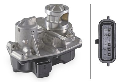 Hella AGR-Ventil [Hersteller-Nr. 6NU014864-431] für Mercedes-Benz, Nissan, Opel, Renault, Vauxhall von HELLA