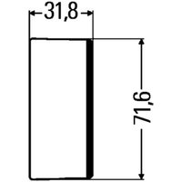 Abdeckung HELLA 9HB 161 122-007 von Hella