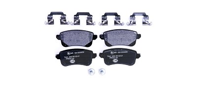 Hella Bremsbelagsatz, Scheibenbremse [Hersteller-Nr. 8DB355023-211] für Nissan, Renault von HELLA