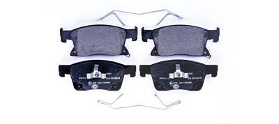Hella Bremsbelagsatz, Scheibenbremse [Hersteller-Nr. 8DB355024-781] für Opel, Vauxhall von HELLA