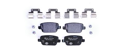 Hella Bremsbelagsatz, Scheibenbremse [Hersteller-Nr. 8DB355025-361] für Land Rover, Volvo von HELLA
