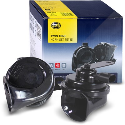 Hella Fanfare Hupensatz Hochton+Tiefton [Hersteller-Nr. 3FH012010-041] für BMW von HELLA