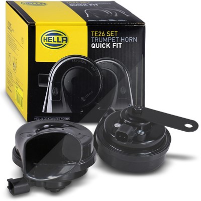 Hella Fanfare Hupensatz Hochton+Tiefton [Hersteller-Nr. 3FH012010-081] für Ford, Ford Usa von HELLA