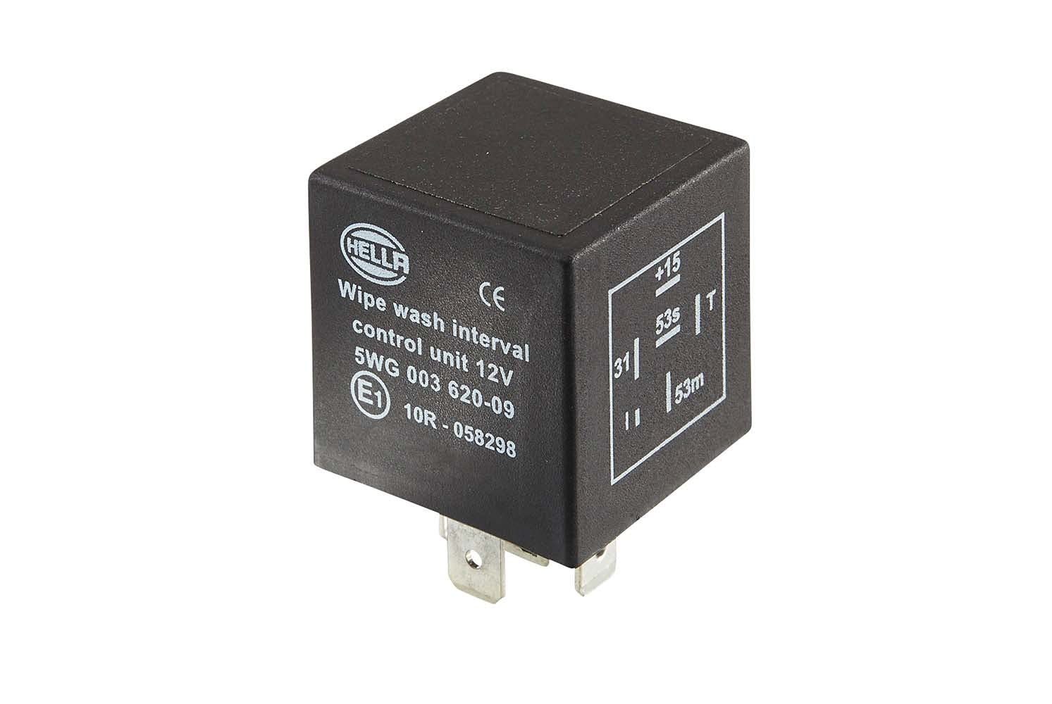 HELLA 5WG 003 620-091 Relais, Wisch-Wasch-Intervall - 12V - 6-polig - ohne Halter HELLA 5WG 003 620-091 Relais, Wisch-Wasch-Intervall - 12V - 6-polig - ohne Halter von Hella