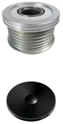 HELLA Freilauf Lichtmaschine FORD,BMW 9XU 358 039-211 12317605060,12317605478,12317610260 Generatorfreilauf,Freilaufriemenscheibe,Freilauf Generator von HELLA
