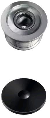 HELLA Freilauf Lichtmaschine OPEL,RENAULT,NISSAN 9XU 358 038-871 231001822R,7711368888,8200960536 8200960538,2310000Q3E,7711497596,8200404465 von HELLA