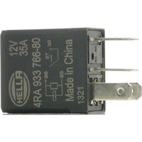 HELLA Relais, Arbeitsstrom 4RA 933 766-801  MERCEDES-BENZ,FORD,TOYOTA,E-Klasse Limousine (W211),C-Klasse Limousine (W204),C-Klasse T-modell (S204) von HELLA