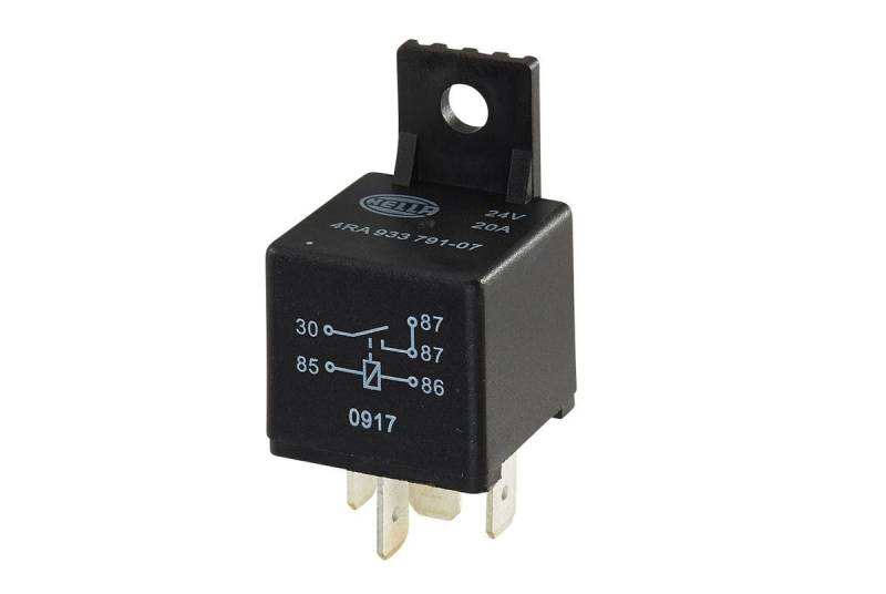 HELLA Relais, Arbeitsstrom 4RA 933 791-071 25420919,01164016,656108301 630121008,81259020058,A0025420919,1164016,0025420919,114571 von HELLA