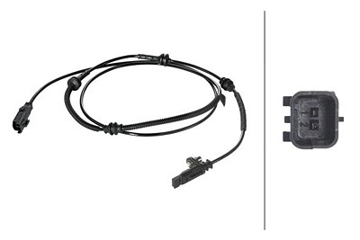 Hella ABS-Sensor Hinterachse [Hersteller-Nr. 6PU010039-791] für Citroën, Peugeot von HELLA