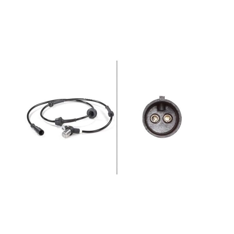 Hella ABS-Sensor Raddrehzahlsensor vorne VW Seat Hella ABS-Sensor Raddrehzahlsensor vorne VW Seat von HELLA
