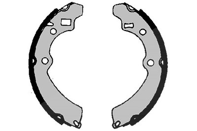 Hella Bremsbackensatz [Hersteller-Nr. 8DB355000-221] für Santana, Suzuki von HELLA