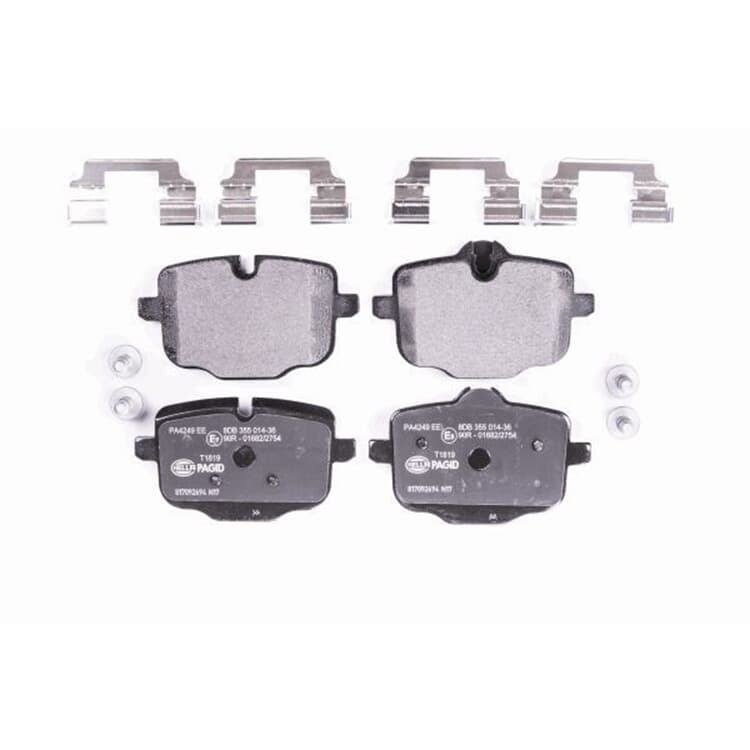 Hella Bremsbel?ge hinten BMW 2er 5er 6er Hella Bremsbel?ge hinten BMW 2er 5er 6er von HELLA
