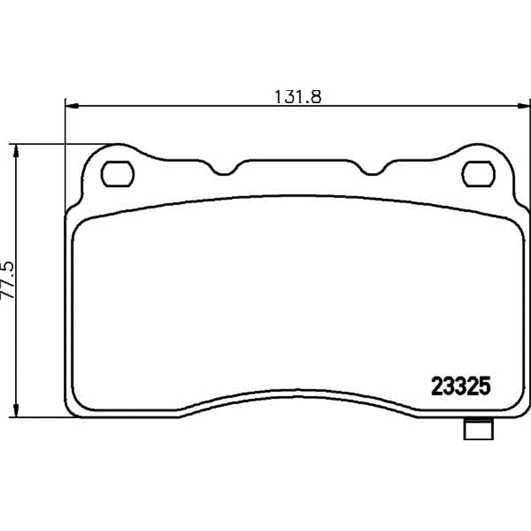Hella Bremsbel?ge hinten Cadillac Ford Honda TESLA Hella Bremsbel?ge hinten Cadillac Ford Honda TESLA von HELLA
