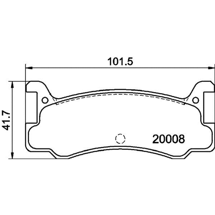 Hella Bremsbel?ge hinten Daihatsu Charade Gran Mazda 323 Mx-3 Hella Bremsbel?ge hinten Daihatsu Charade Gran Mazda 323 Mx-3 von HELLA