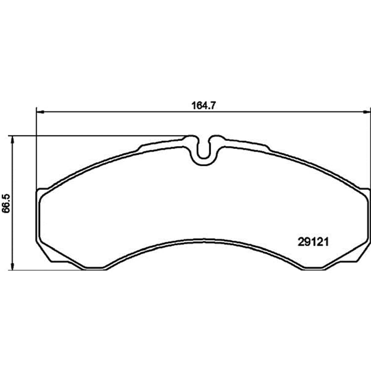 Hella Bremsbel?ge hinten Iveco Daily von HELLA