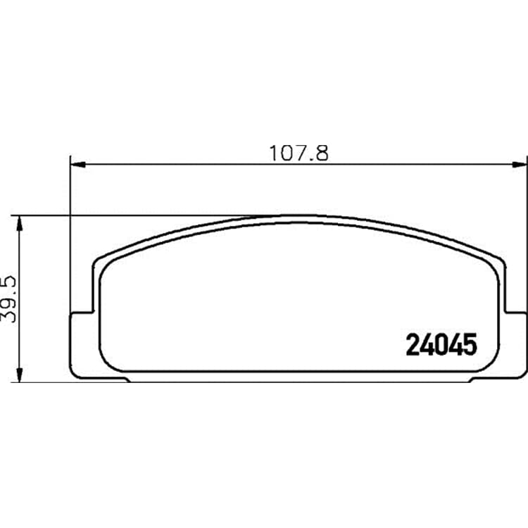 Hella Bremsbel?ge hinten Mazda 323 6 626 Premacy Rx-7 Hella Bremsbel?ge hinten Mazda 323 6 626 Premacy Rx-7 von HELLA