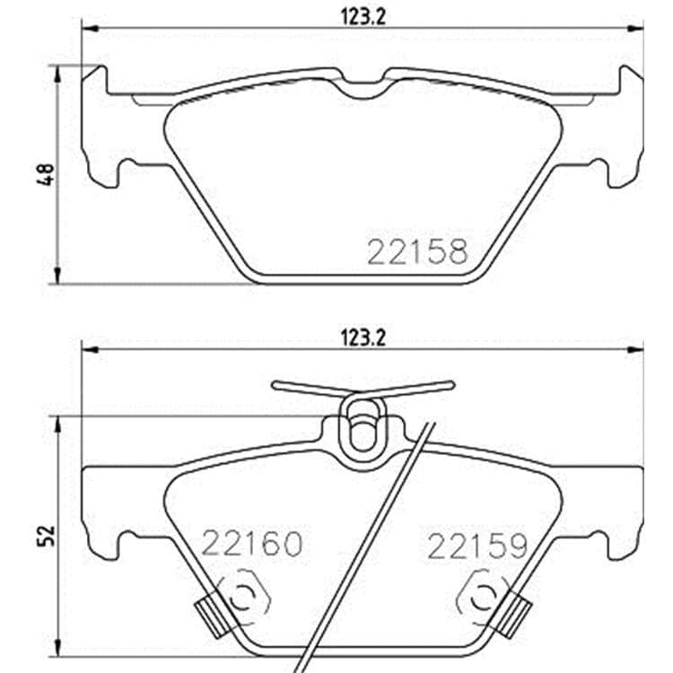 Hella Bremsbel?ge hinten Subaru Forester Impreza Legacy Levorg Outback Xv Hella Bremsbel?ge hinten Subaru Forester Impreza Legacy Levorg Outback Xv von HELLA