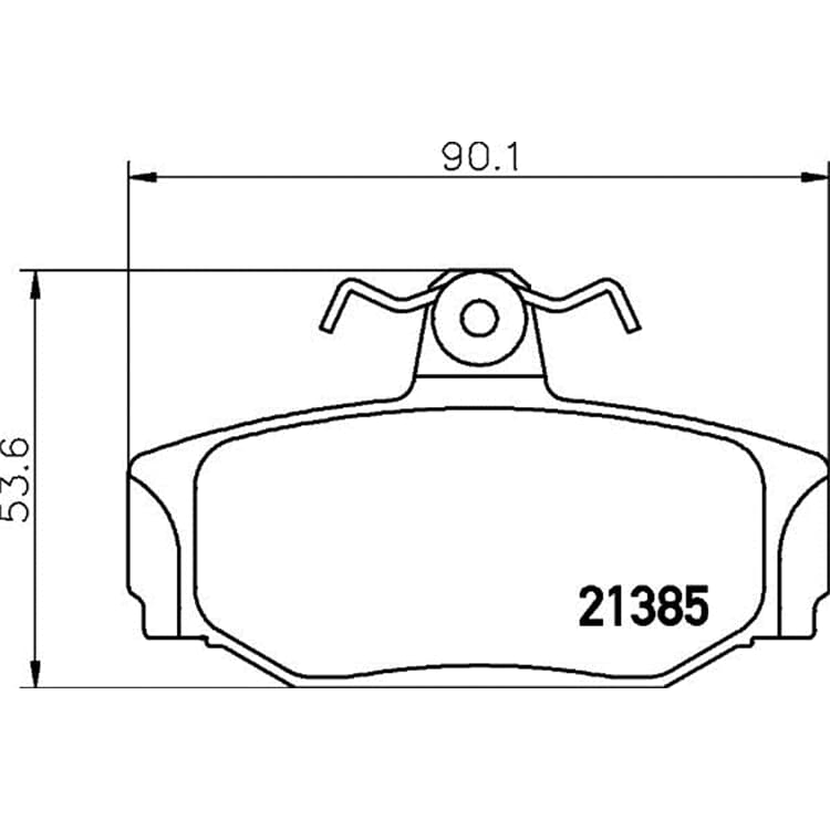 Hella Bremsbel?ge hinten Volvo 740 760 780 850 940 960 S70 S90 V70 V90 Hella Bremsbel?ge hinten Volvo 740 760 780 850 940 960 S70 S90 V70 V90 von HELLA