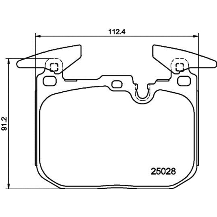 Hella Bremsbel?ge vorne BMW 1er 2er I8 X1 X2 Hella Bremsbel?ge vorne BMW 1er 2er I8 X1 X2 von HELLA