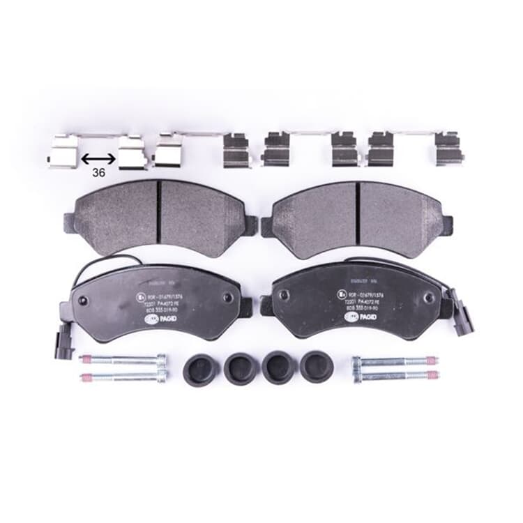 Hella Bremsbel?ge vorne Citroen Fiat Opel Peugeot Hella Bremsbel?ge vorne Citroen Fiat Opel Peugeot von HELLA