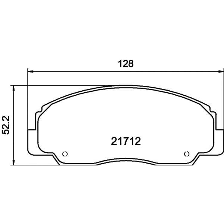 Hella Bremsbel?ge vorne Daihatsu Feroza Rocky Rugger Hella Bremsbel?ge vorne Daihatsu Feroza Rocky Rugger von HELLA
