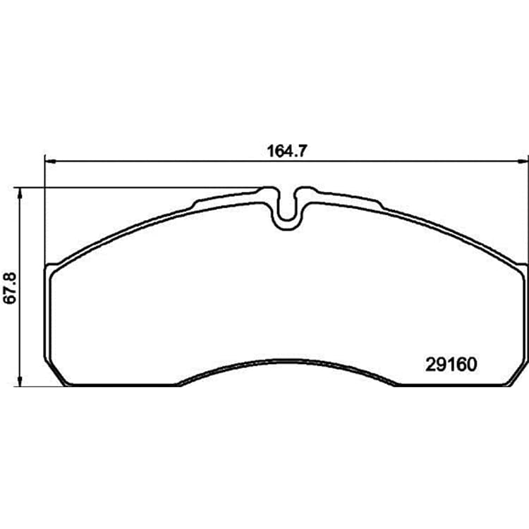 Hella Bremsbel?ge vorne Iveco Daily Nissan Cabstar Renault Mascott Master Hella Bremsbel?ge vorne Iveco Daily Nissan Cabstar Renault Mascott Master von HELLA