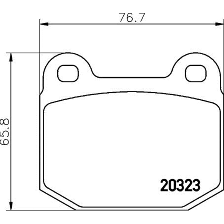 Hella Bremsbel?ge vorne Lotus Opel TESLA Hella Bremsbel?ge vorne Lotus Opel TESLA von HELLA
