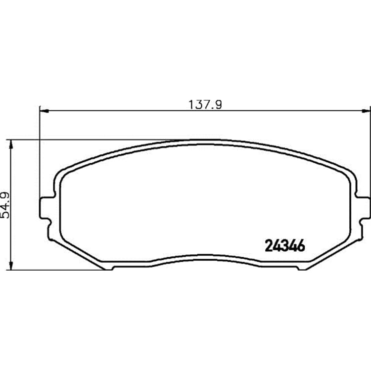 Hella Bremsbel?ge vorne Suzuki Grand Xl7 Hella Bremsbel?ge vorne Suzuki Grand Xl7 von HELLA
