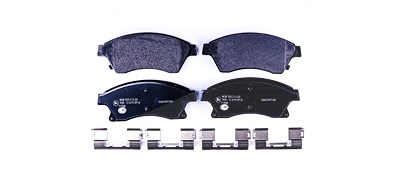 Hella Bremsbeläge vorne (Satz) [Hersteller-Nr. 8DB355015-231] für Chevrolet, Opel, Vauxhall von HELLA