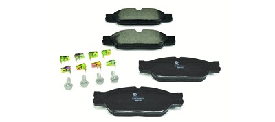 Hella Bremsbeläge vorne (Satz) [Hersteller-Nr. 8DB355012-251] für Daimler, Jaguar von HELLA