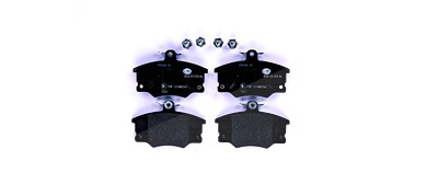 Hella Bremsbelagsatz, Scheibenbremse [Hersteller-Nr. 8DB355005-961] für Abarth, Alfa Romeo, Autobianchi, Fiat, Lancia, Pininfarina, Seat von HELLA
