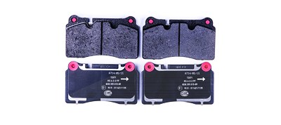 Hella Bremsbelagsatz, Scheibenbremse [Hersteller-Nr. 8DB355015-891] für Aston Martin von HELLA