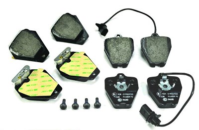 Hella Bremsbelagsatz, Scheibenbremse [Hersteller-Nr. 8DB355010-191] für Audi von HELLA