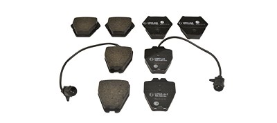 Hella Bremsbelagsatz, Scheibenbremse [Hersteller-Nr. 8DB355008-791] für Audi von HELLA
