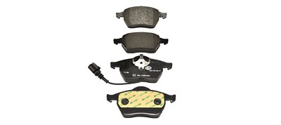 Hella Bremsbelagsatz, Scheibenbremse [Hersteller-Nr. 8DB355008-471] für Audi, Seat, Skoda, VW von HELLA