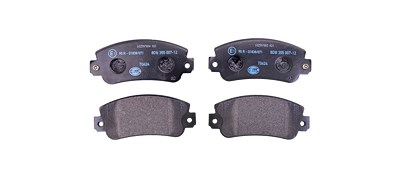 Hella Bremsbelagsatz, Scheibenbremse [Hersteller-Nr. 8DB355007-121] für Autobianchi, Fiat, Lancia, Seat von HELLA
