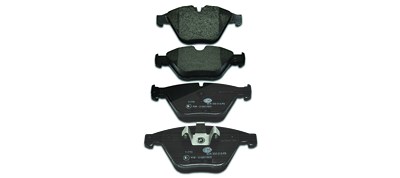 Hella Bremsbelagsatz, Scheibenbremse [Hersteller-Nr. 8DB355013-931] für BMW von HELLA