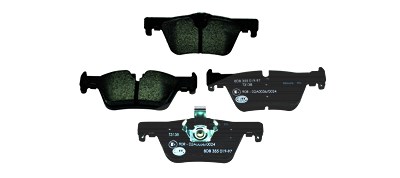 Hella Bremsbelagsatz, Scheibenbremse [Hersteller-Nr. 8DB355019-971] für BMW von HELLA