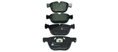 Hella Bremsbelagsatz, Scheibenbremse [Hersteller-Nr. 8DB355012-541] für BMW von HELLA