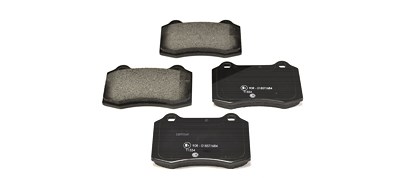 Hella Bremsbelagsatz, Scheibenbremse [Hersteller-Nr. 8DB355006-591] für Citroën, Daimler, Ds, Jaguar, Lotus, Peugeot, Seat, Volvo von HELLA