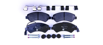 Hella Bremsbelagsatz, Scheibenbremse [Hersteller-Nr. 8DB355019-901] für Citroën, Fiat, Peugeot von HELLA