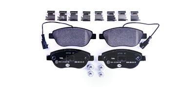 Hella Bremsbelagsatz, Scheibenbremse [Hersteller-Nr. 8DB355015-791] für Abarth, Fiat, Opel von HELLA