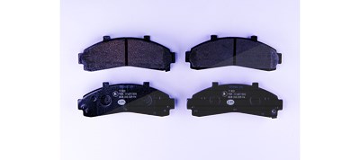 Hella Bremsbelagsatz, Scheibenbremse [Hersteller-Nr. 8DB355009-941] für Ford Usa, Mazda von HELLA