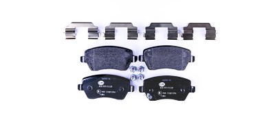 Hella Bremsbelagsatz, Scheibenbremse [Hersteller-Nr. 8DB355012-301] für German E Cars, Opel, Suzuki, Vauxhall von HELLA