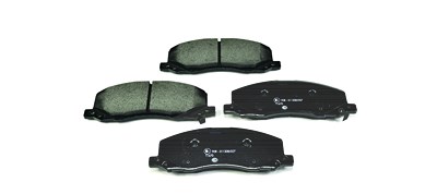 Hella Bremsbelagsatz, Scheibenbremse [Hersteller-Nr. 8DB355013-061] für Opel, Saab, Vauxhall von HELLA