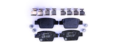 Hella Bremsbelagsatz, Scheibenbremse [Hersteller-Nr. 8DB355018-851] für Alfa Romeo, Fiat, Lancia von HELLA