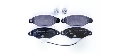 Hella Bremsbelagsatz, Scheibenbremse [Hersteller-Nr. 8DB355019-301] für Nissan, Renault von HELLA