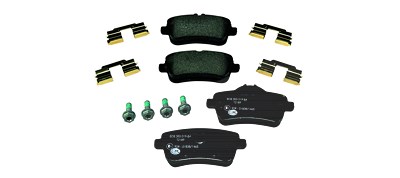 Hella Bremsbelagsatz, Scheibenbremse [Hersteller-Nr. 8DB355019-841] für Mercedes-Benz von HELLA