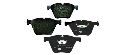 Hella Bremsbelagsatz, Scheibenbremse [Hersteller-Nr. 8DB355020-121] für BMW von HELLA