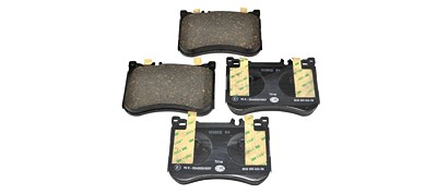 Hella Bremsbelagsatz, Scheibenbremse [Hersteller-Nr. 8DB355020-581] für Mercedes-Benz von HELLA